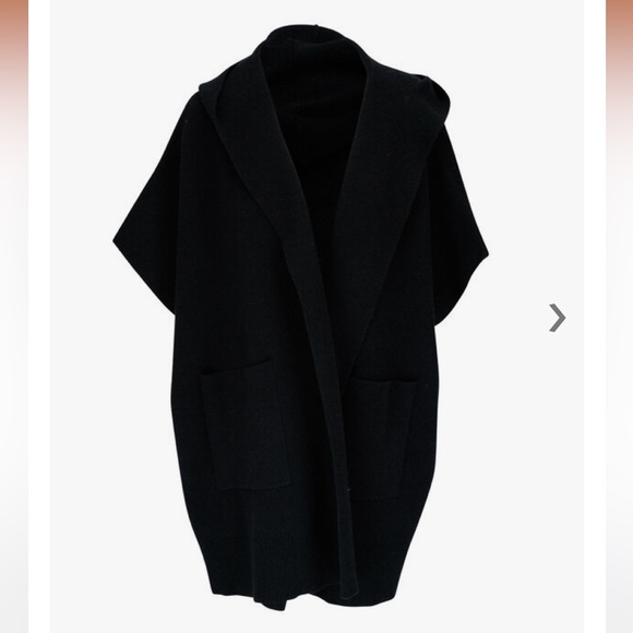 Kinross Cashmere wool/cashmere blend open front cardigan size small - Picture 1 of 3